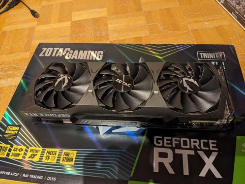 ZOTAC GAMING GEFORCE RTX 3070 TI TRINITY OC 8 GB, Computers en Software, Videokaarten, Gebruikt, Nvidia, PCI-Express 4.0, GDDR6