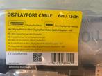 DisplayPort naar mini-DisplayPort adapter, Informatique & Logiciels, Pc & Câble réseau, Enlèvement ou Envoi, Neuf
