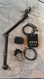 Mini XLR Podmic rouge, Musique & Instruments, Microphones, Enlèvement ou Envoi, Comme neuf, Micro studio