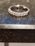 Wit gouden alliance ring 18 K, Handtassen en Accessoires, Ringen, Ophalen, Wit, Zo goed als nieuw, 17 tot 18