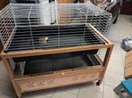 Uniek binnenhok cavia's konijnen, Dieren en Toebehoren, Knaagdieren en Konijnen | Hokken en Kooien, Ophalen, Zo goed als nieuw