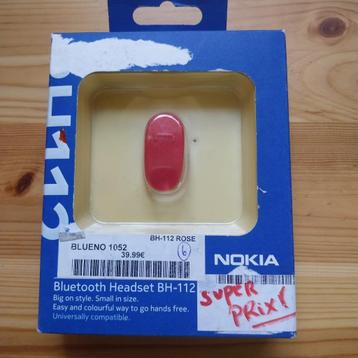 OREILETTE BLUETOOTH UNIVERSELLE NOKIA-neuve emballée, Enlèvement, Neuf, Intra-auriculaires (Earbuds), Bluetooth