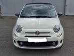 Fiat 500c automaat fulloption carplay airco pdc garantie, Auto's, 4 zetels, 4 cilinders, Cabriolet, Wit
