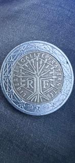 Zeldzame 2 euromunt Frankrijk (1999), Timbres & Monnaies, Métaux nobles & Lingots, Enlèvement ou Envoi
