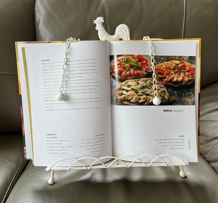 Rustieke receptenboekhouder, Antiek en Kunst, Antiek | Keukengerei, Ophalen