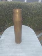 Grote, zware koperen kanon / tank kogel huls / hoogte: 60 cm, Ophalen