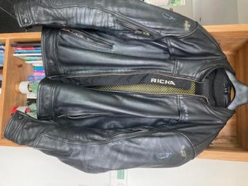 costume en cuir épais noir, Motos, Seconde main, Autres types, Hommes, Richa