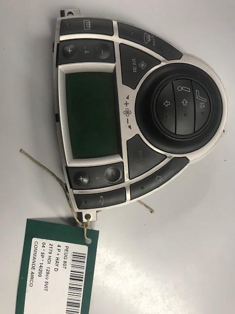 BEDIENINGSPANEEL AIRCO Peugeot 807 (14874990YR), Auto-onderdelen, Dashboard en Schakelaars, Peugeot, Gebruikt