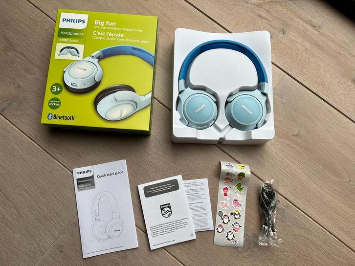 Draadloze hoofdtelefoon van Philips 4000 Series, TV, Hi-fi & Vidéo, Casques audio, Comme neuf, Supra-aural, Philips, Sans fil