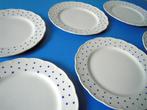 6 Borden met bolletjes van Boch, Ophalen of Verzenden