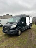 Ford Transit (Stock ID 68104), Auto's, Bestelwagens en Lichte vracht, 1995 cc, Euro 6, Navigatiesysteem, Zwart