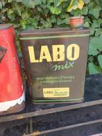 LABO MIX 2TAKT olieblik, Verzamelen, Blikken, Ophalen of Verzenden, Zo goed als nieuw