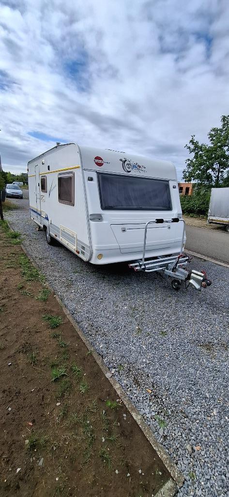 Caravan burstner ventana, Caravans en Kamperen, Caravans, Particulier, tot en met 6, Bürstner, Stapelbed, Vast bed, 7 tot 8 meter