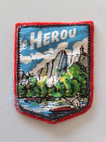 Vintage Ecusson / Patch - Le Herou - Houffalize beschikbaar voor biedingen