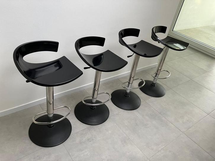 4x Design barkrukken in mooie staat!, Huis en Inrichting, Barkrukken, Ophalen of Verzenden