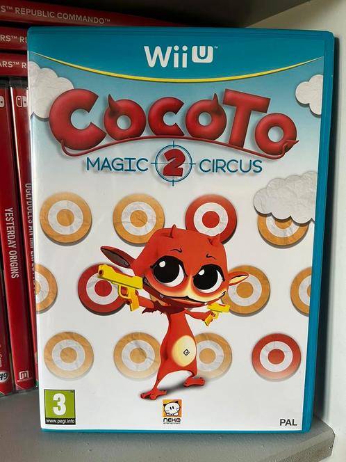 Cocoto Magic Circus 2 (Wii U), Games en Spelcomputers, Games | Nintendo Wii U, Zo goed als nieuw, Shooter, Ophalen of Verzenden