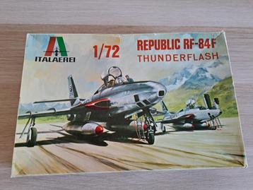 Italeri Republic RF-84F Thunderflash Belgische Luchtmacht beschikbaar voor biedingen