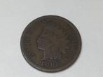 USA 1 cent 1898, Ophalen of Verzenden