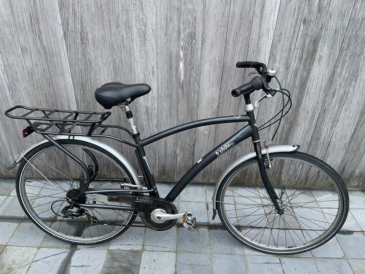 Herenfiets, Fietsen en Brommers, Fietsen | Heren | Sportfietsen en Toerfietsen, Gebruikt, Overige merken, Minder dan 10 versnellingen