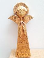 Vintage ornament van een beschermengel - bladgoud | Polyarts, Ophalen of Verzenden