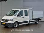 Volkswagen Crafter 140pk Dubbel Cabine Kipper Snipperbak Hog, Auto's, Gebruikt, Euro 6, 4 cilinders, Volkswagen
