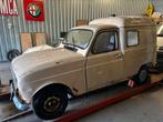 Renault 4 F4 benzine 1984 oldtimer project., Auto's, Stof, Renault, Wit, Overige kleuren