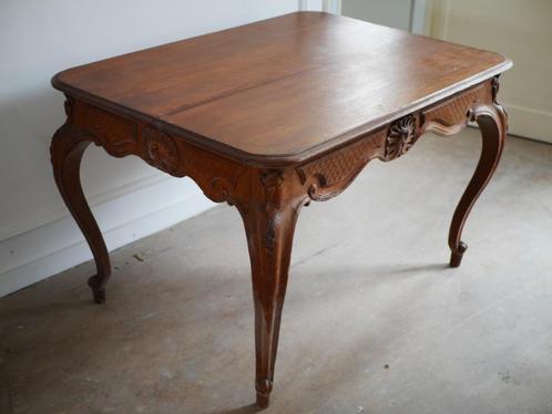 tafel louis XV gesculpteerde eik, Antiek en Kunst, Antiek | Meubels | Tafels, Ophalen
