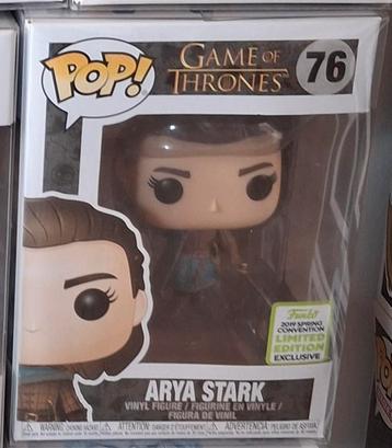 Funko Pop Game Of Thrones Arya Stark 76 beschikbaar voor biedingen