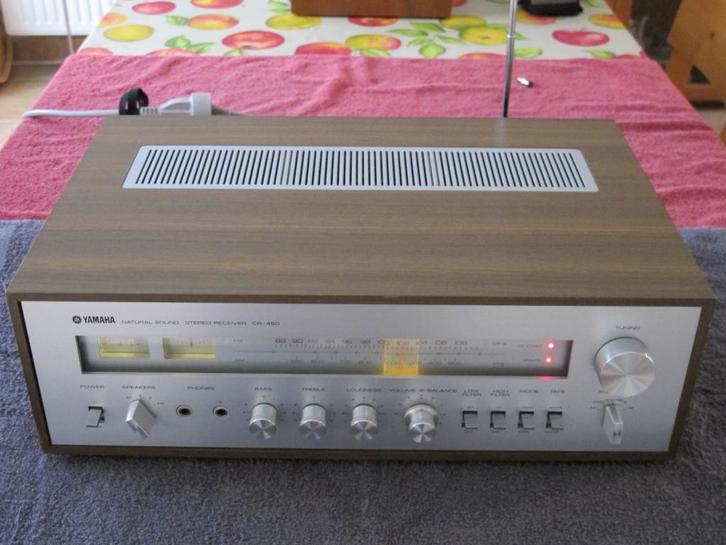 Ampli-Tuner Yamaha CR-450 coffret bois Receiver, Audio, Tv en Foto, Versterkers en Ontvangers, Zo goed als nieuw, Stereo, 60 tot 120 watt