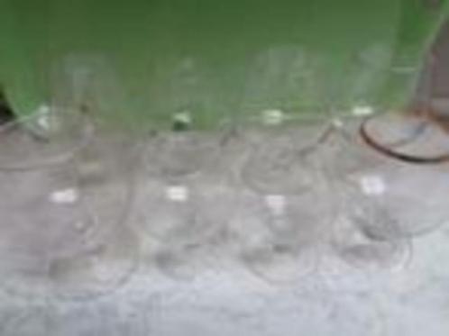 verres à goutte : 8 verres ballons différents Collection, Verzamelen, Glas en Drinkglazen, Gebruikt, Overige typen, Ophalen