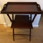 BUTLERTRAY SERVIES BUTLER TRAY sidetable bijzettafel Flamant, Huis en Inrichting, Ophalen, Zo goed als nieuw, Rechthoekig, Hout
