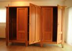 5-deurs eikenhouten kledingkast, Huis en Inrichting, Gebruikt, Eikenhout, 200 cm of meer, 150 tot 200 cm