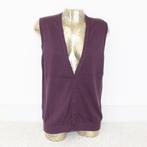 Gilet Sisley violet 100 % coton (L) €20, -, Vêtements | Femmes, Pulls & Gilets, Taille 42/44 (L), Sisley, Comme neuf, Violet