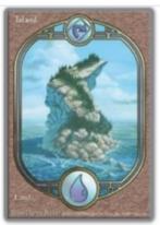 Island FULL ART - MTG - UGL - lp, Ophalen of Verzenden