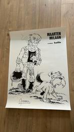 Godard maarten milan affiche weekblad kuifje jaren 80, Ophalen of Verzenden, Zo goed als nieuw, Kuifje