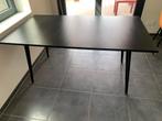 Tafel (zwart) - 6 personen, Huis en Inrichting, Tafels | Eettafels, Ophalen, Zo goed als nieuw