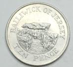 Av Pces JERSEY KM#57.2 "  10 PENCE ELISABETH II " DE 1992, Timbres & Monnaies, Enlèvement ou Envoi, Autres pays, Monnaie en vrac