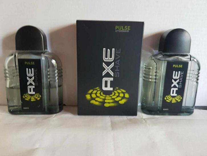 Lot Axe aftershave Pulse dont 1 neuf, Bijoux, Sacs & Beauté, Beauté | Soins du visage, Comme neuf, Autres types, Tout le visage