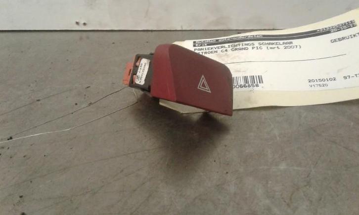 ALARMLICHTEN SCHAKELAAR Citroën C4 Grand Picasso (UA), Auto-onderdelen, Dashboard en Schakelaars, Citroën, Gebruikt
