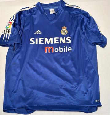 Ronaldo Nazario match worn shirt real Madrid beschikbaar voor biedingen