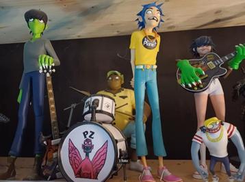 Figurines en vinyle Gorillaz Superplastic Song Machine Band, Enlèvement ou Envoi, Comme neuf