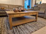 Massief eiken salontafel, Huis en Inrichting, Ophalen, Minder dan 50 cm, 100 tot 150 cm, 100 tot 150 cm