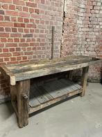 Oude werktafel, Tuin en Terras, Ophalen, Zo goed als nieuw