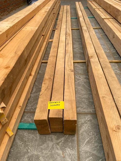 Houten balken, Doe-het-zelf en Bouw, Hout en Planken, Gebruikt, Balk, Ophalen