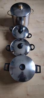kookpotten, Ophalen, Inox, Gebruikt, Keramische plaat