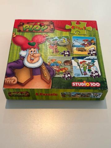 Plop 4 puzzels: 16, 20, 24 en 30 stukken beschikbaar voor biedingen