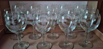 14 glazen Leffe 25 cl ook per stuk te koop beschikbaar voor biedingen