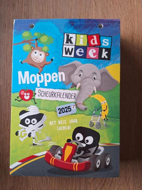 Moppen scheurkalender 2025 van kidsweek Nieuw, Diversen, Kalenders, Nieuw, Ophalen of Verzenden