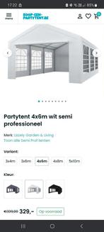 zeer stevige partytent met dikke buizen., Ophalen, Zo goed als nieuw, Partytent