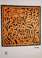 Keith Haring - A/P lithografie "Portret van John F.Kennedy", Ophalen of Verzenden